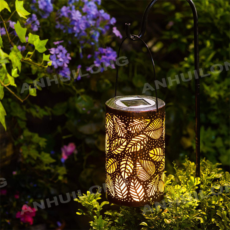 Laser cut Corten Lamp For Gardening Articles